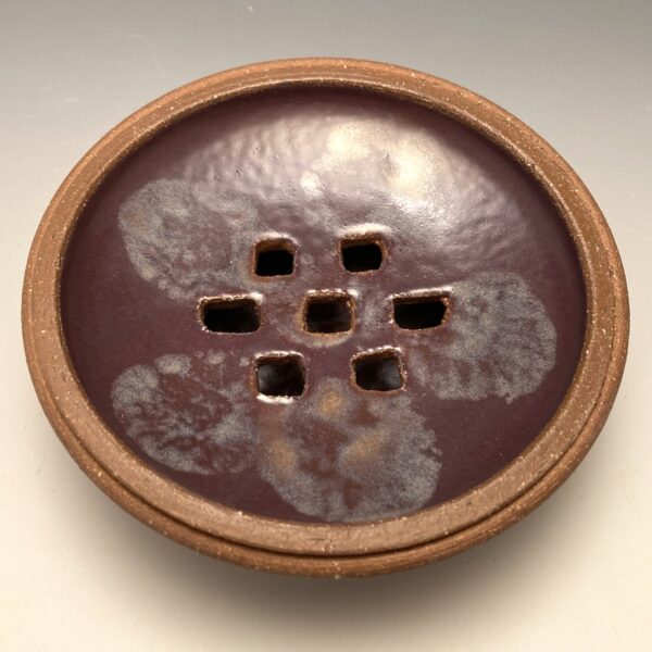 Purple Face Soap Dish
