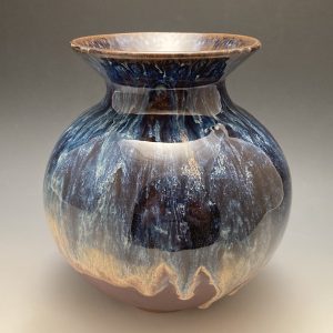 Blue Rain Vase