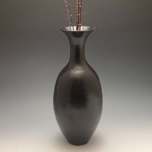 Black Satin Vase3