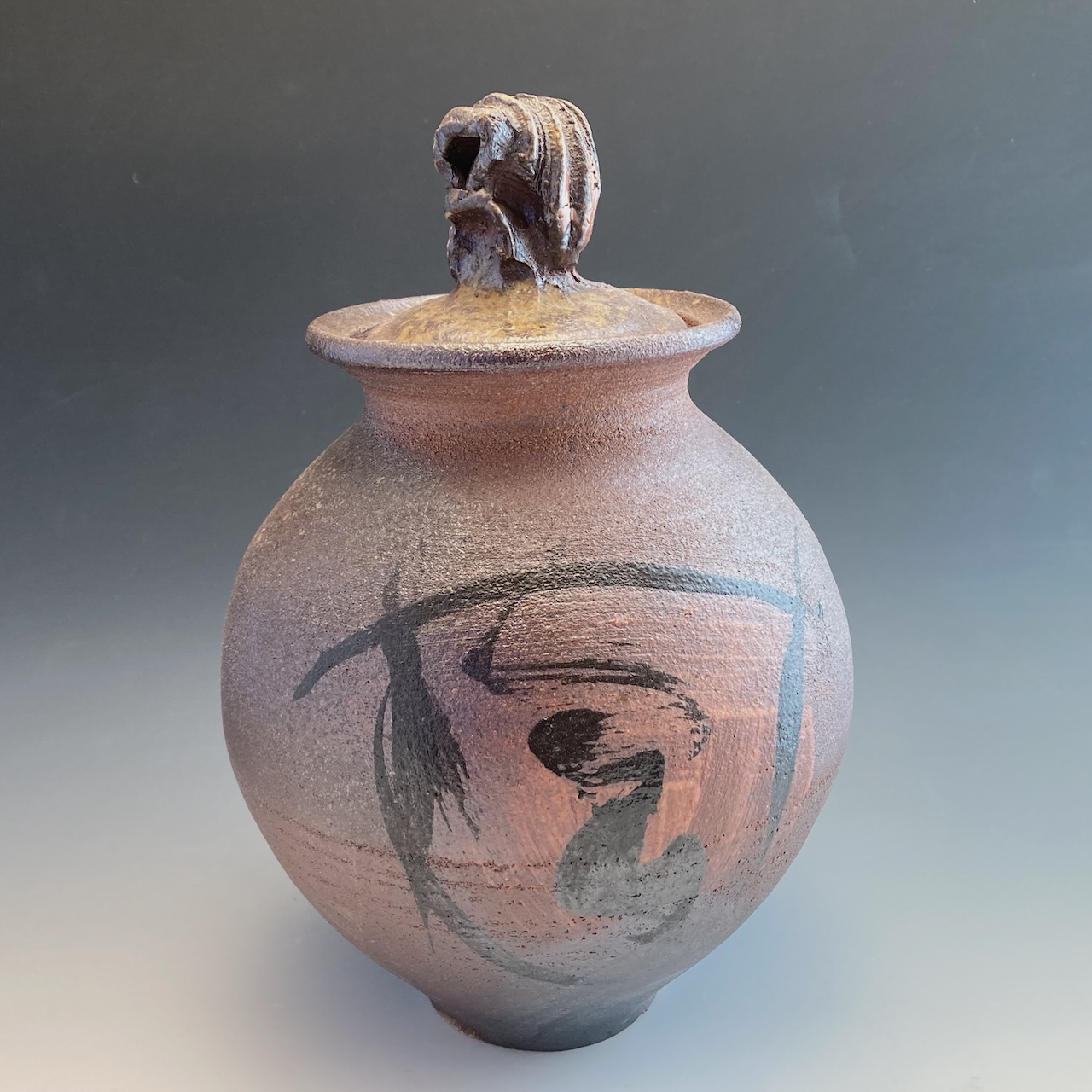 Wood Fired Urn Jar 3